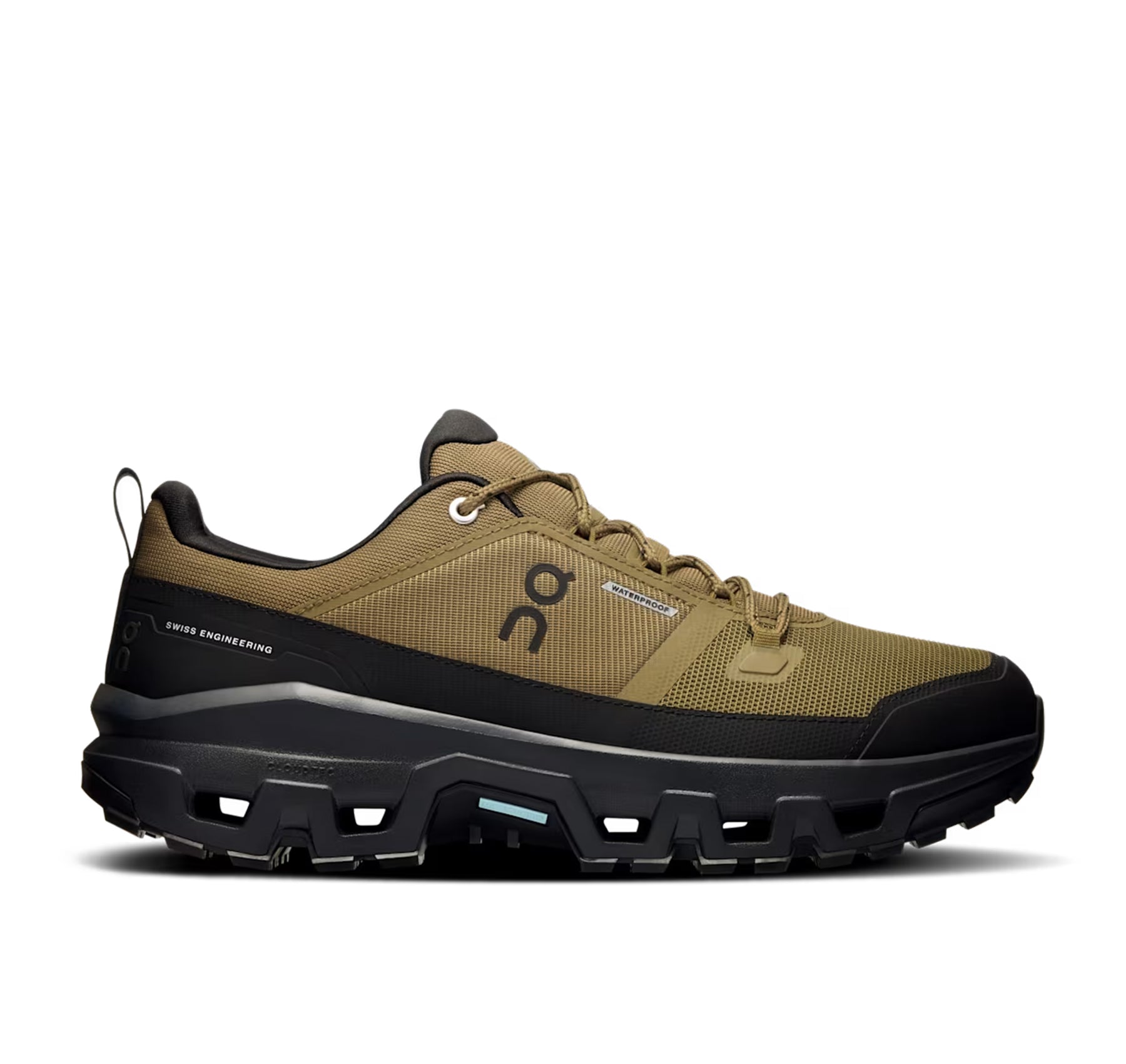 ON Men's Cloudrock Low Waterproof Hunter/Black