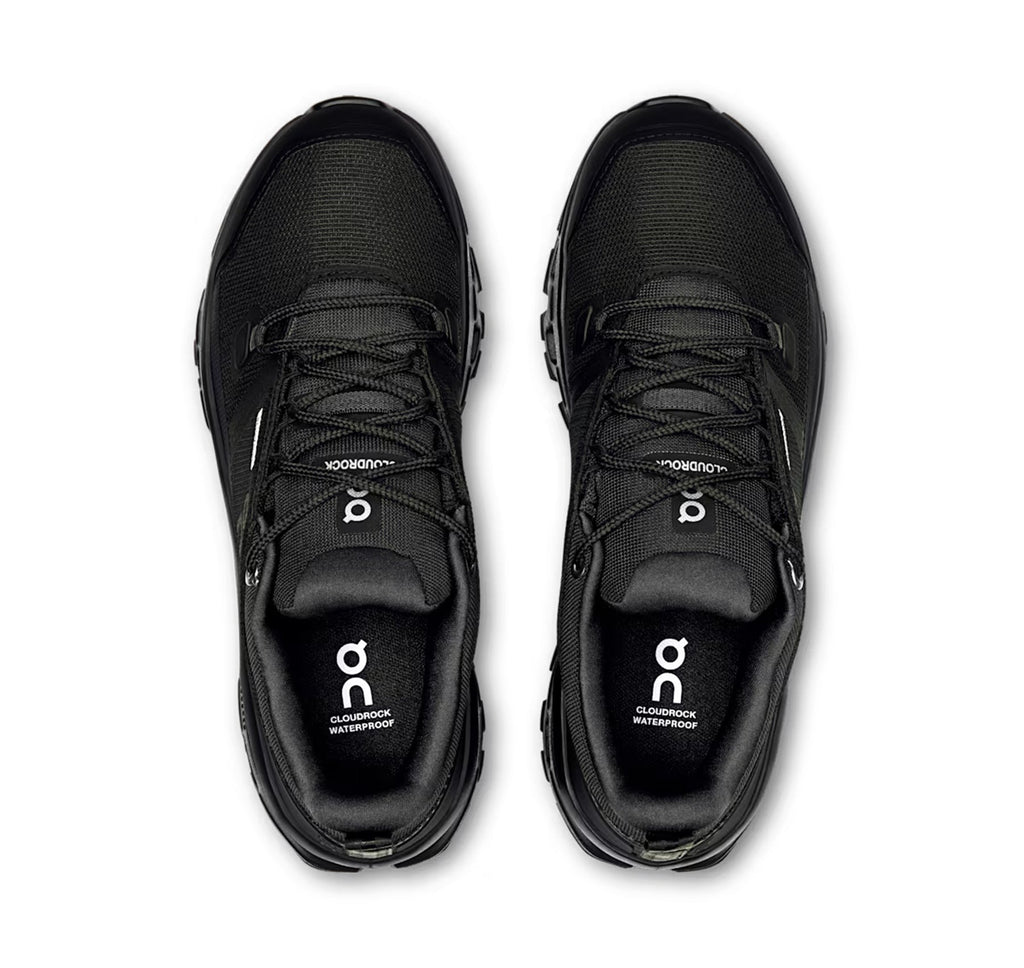 ON Women's Cloudrock Low Waterproof Black