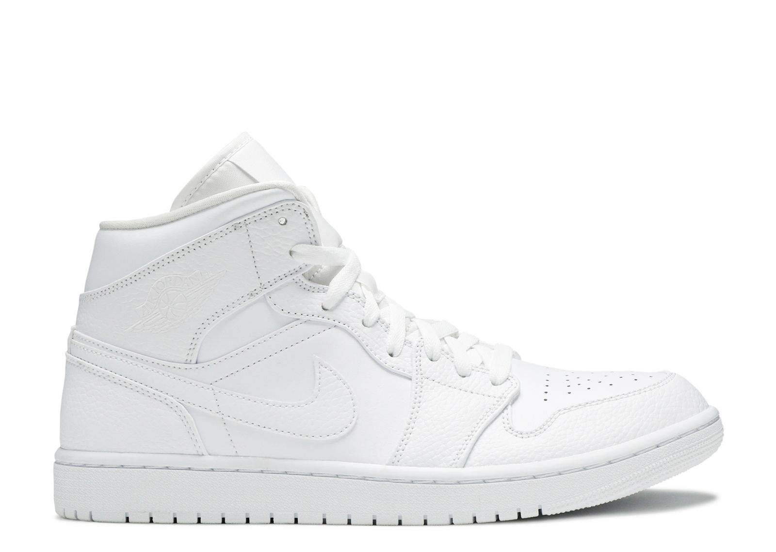 Air Jordan 1 Mid ¡®Triple White¡¯ Everlasting Sneaker
