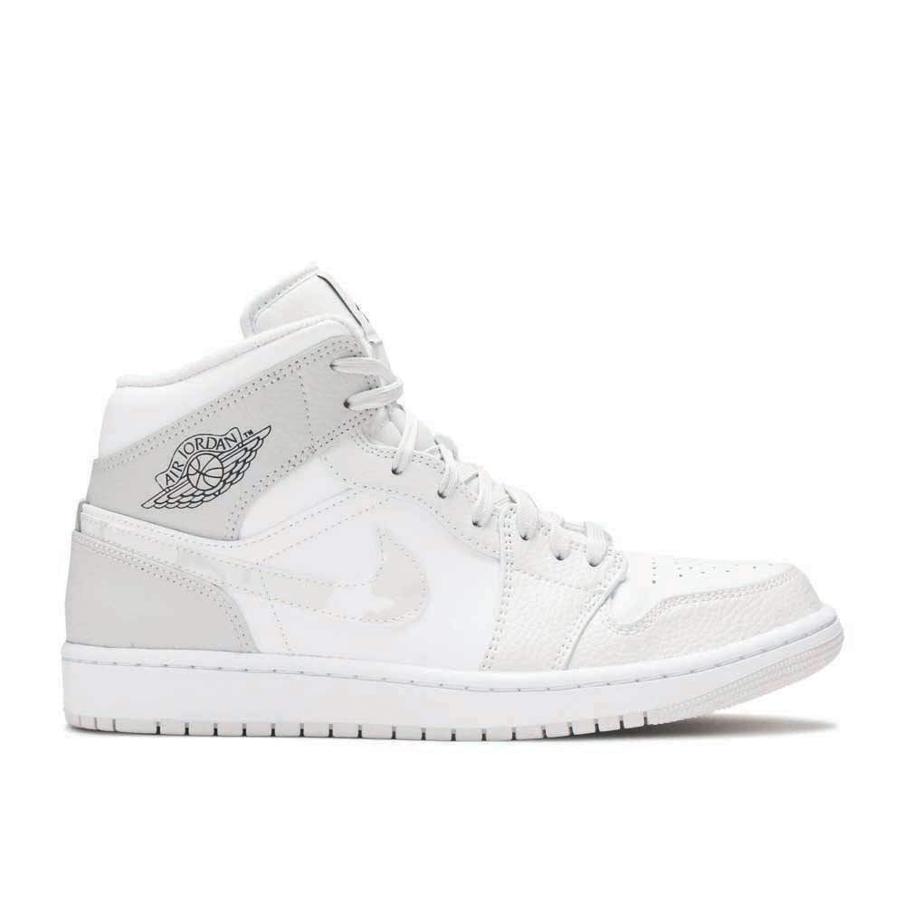 Air Jordan 1 Mid ¡®Swoosh Logo ¨C Grey Camo¡¯ Everlasting Sneaker