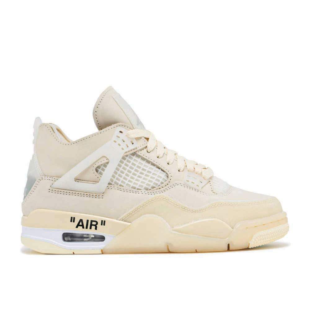 Off-White x Air Jordan 4 SP ¡®Sail¡¯ Everlasting Sneaker