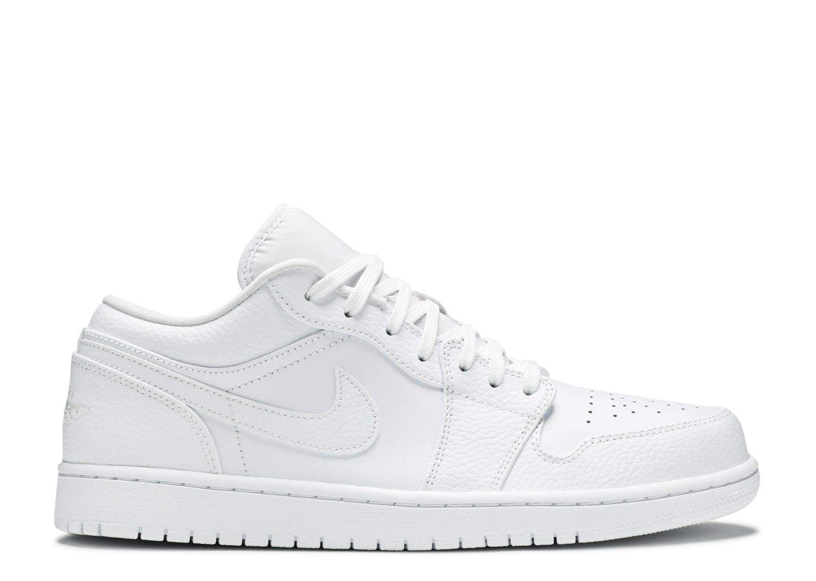 Air Jordan 1 Low ¡®Triple White¡¯ Revered Footwear