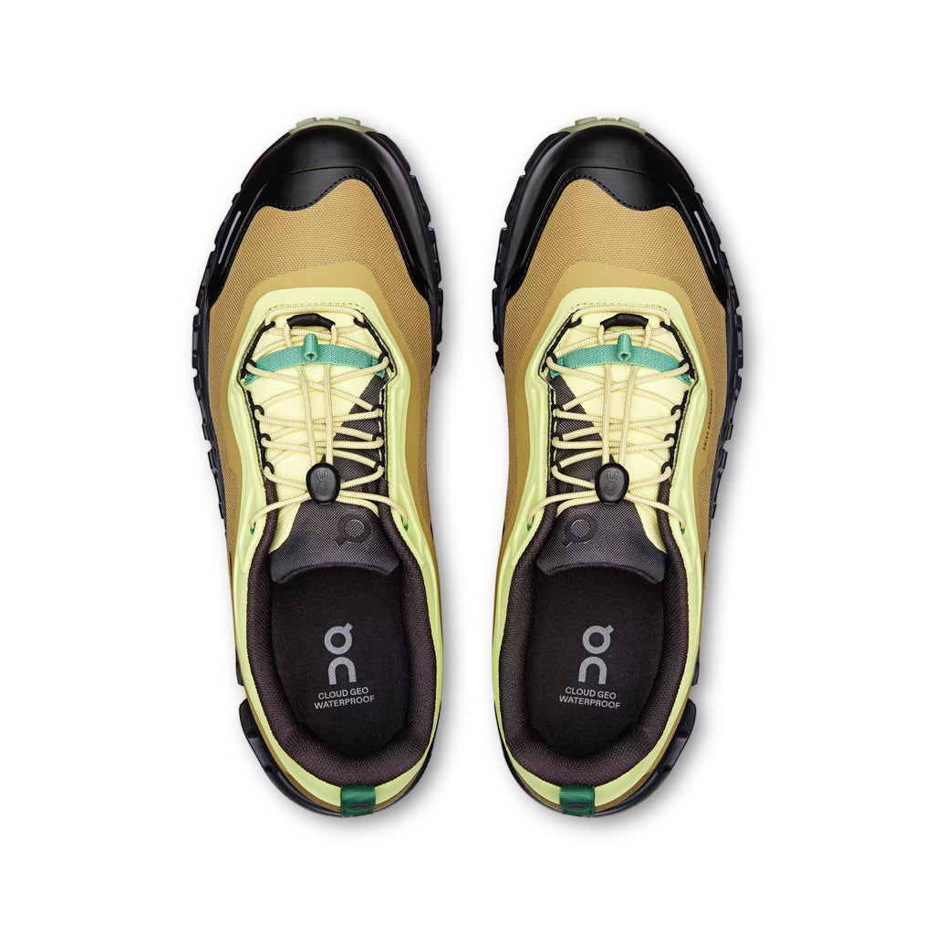 ON Men's Cloud 6 Geo Waterproof Limelight/Safari