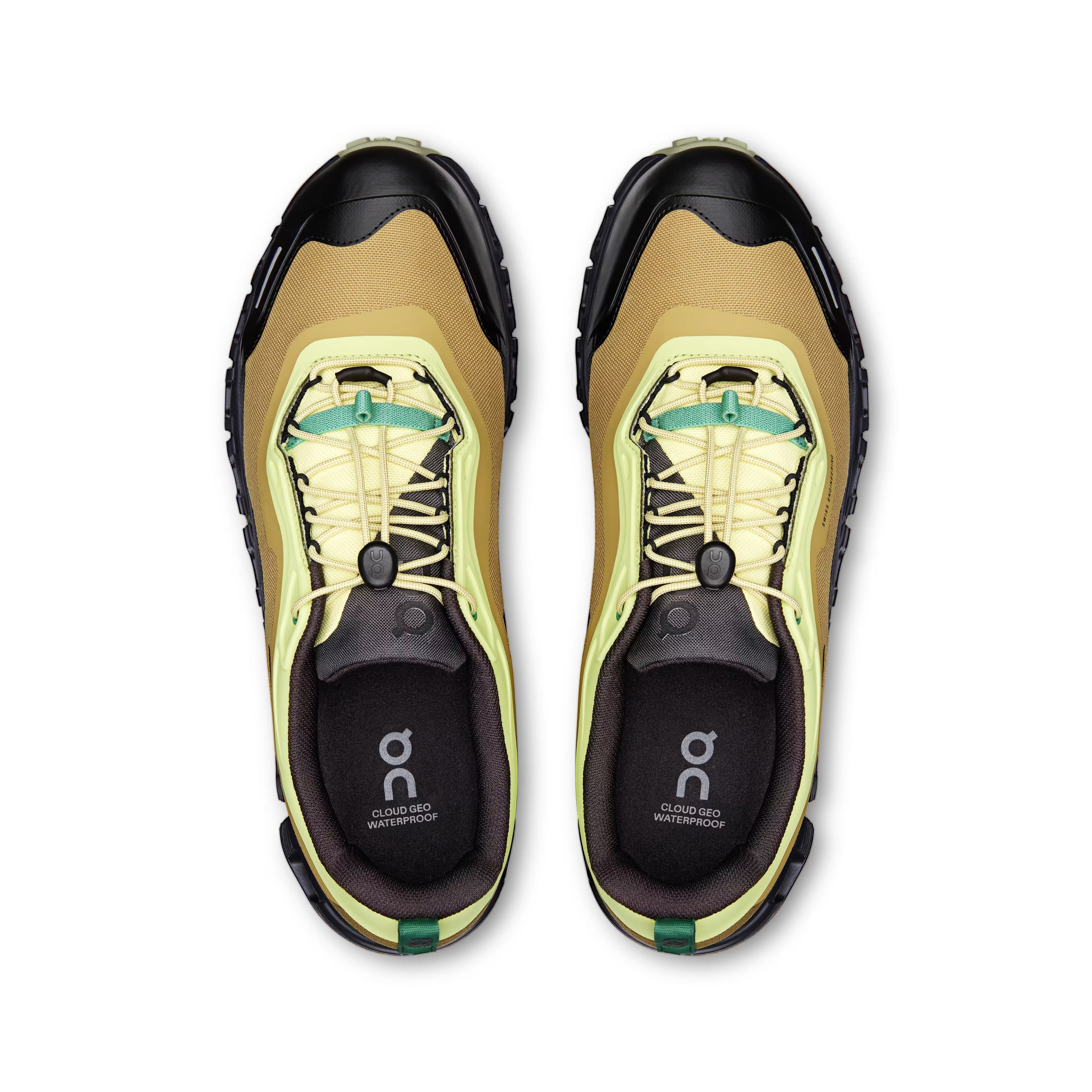 ON Men's Cloud 6 Geo Waterproof Limelight/Safari