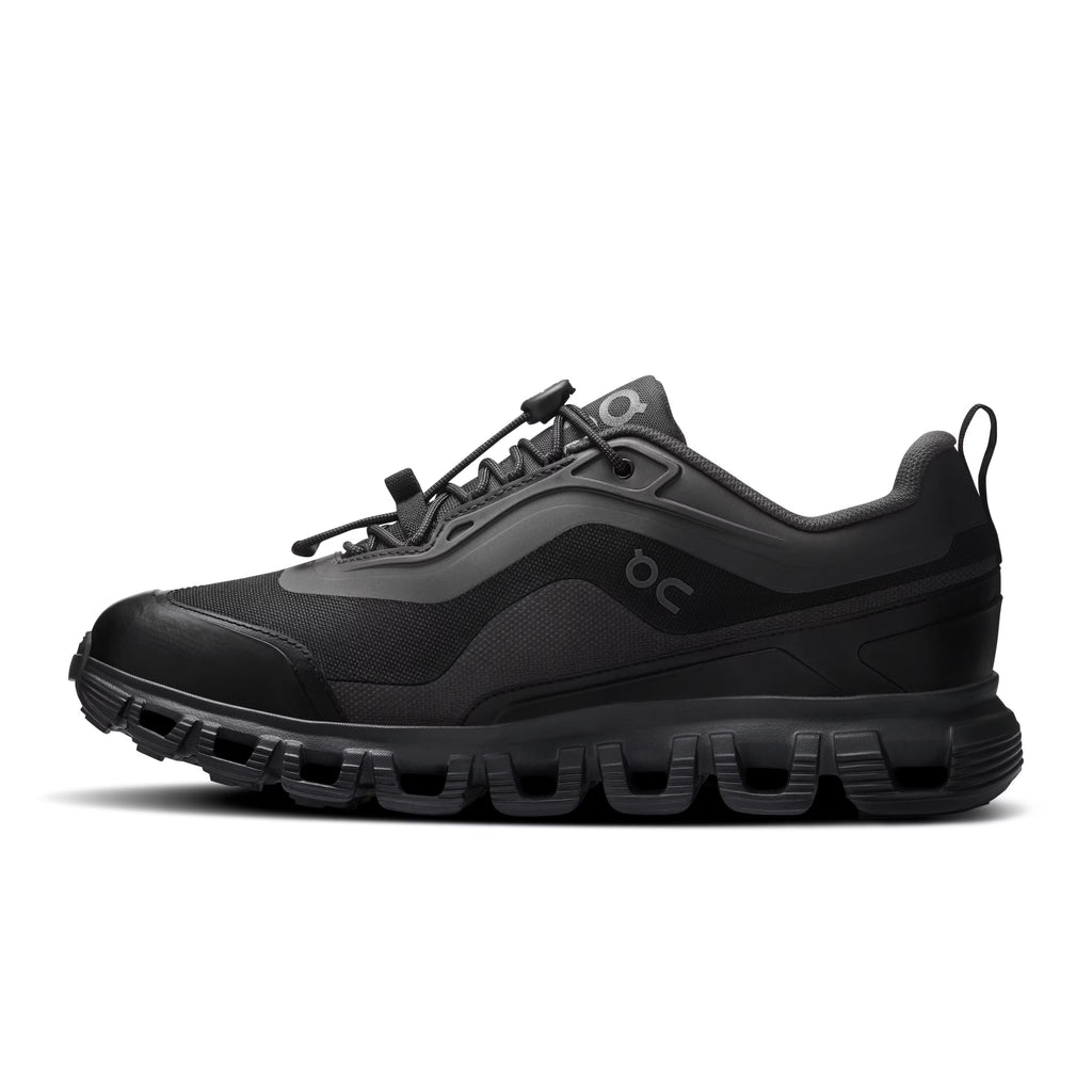 ON Women's Cloud 6 Geo Waterproof Black/Black
