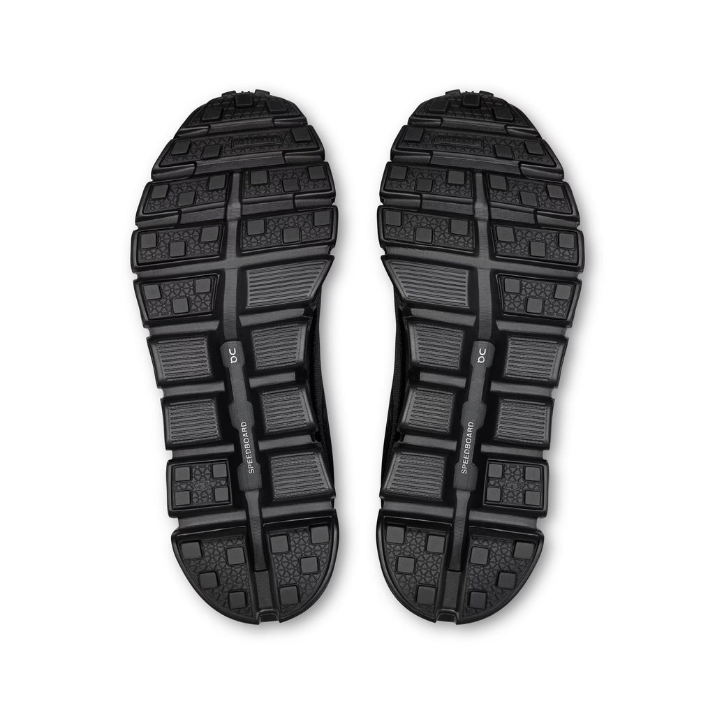 ON Women's Cloud 6 Geo Waterproof Black/Black