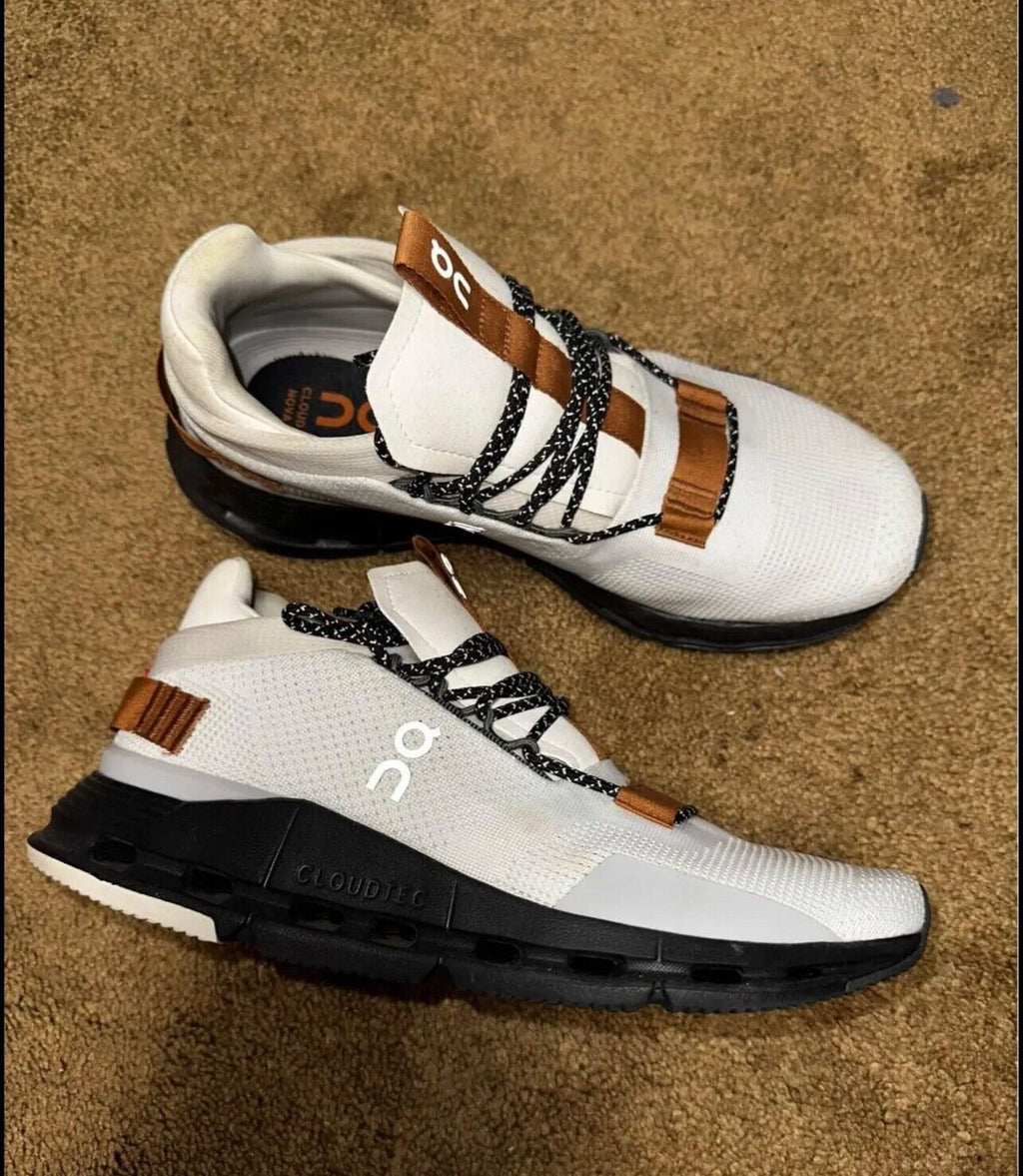 On Running Cloudnova White Pecan