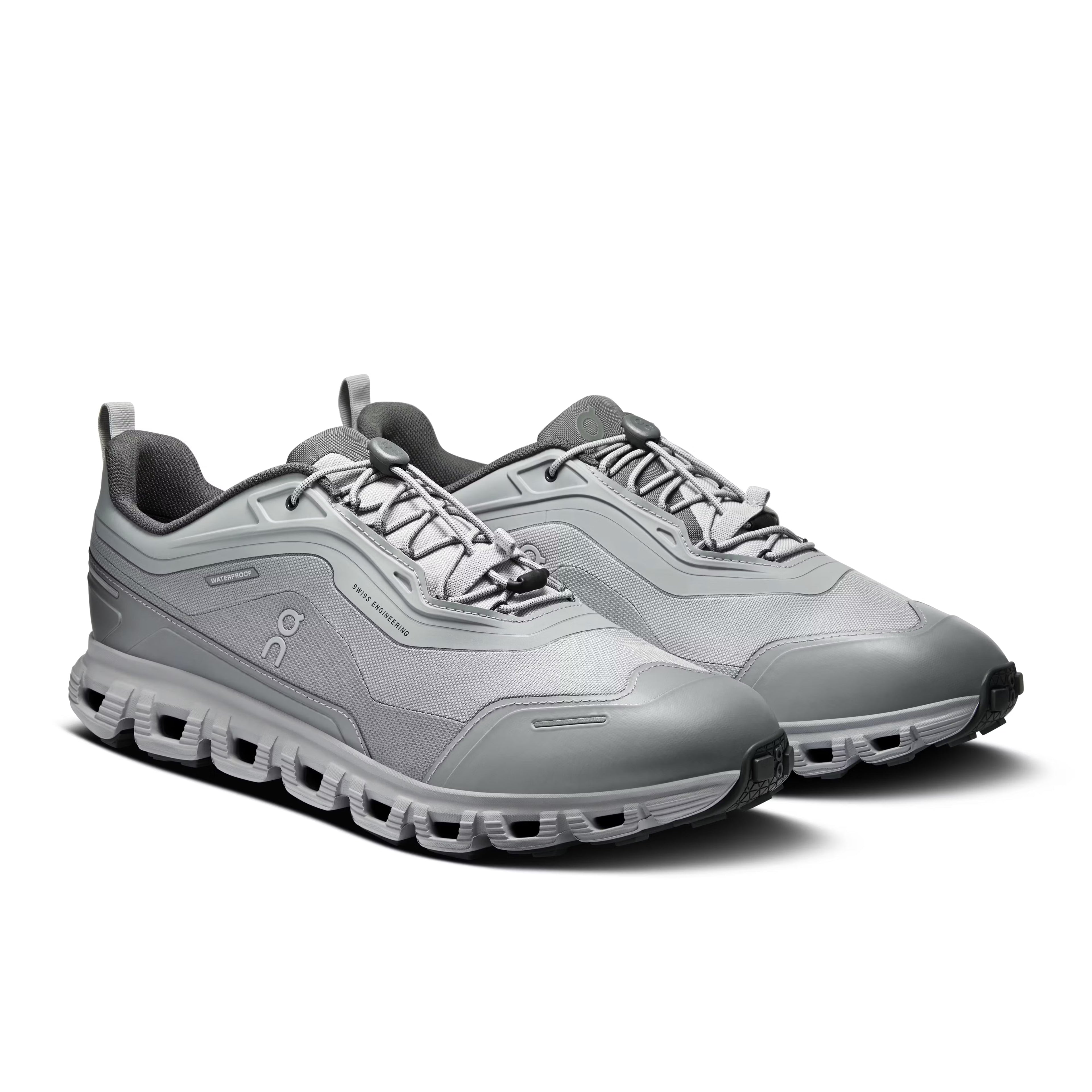 ON Men's Cloud 6 Geo Waterproof Alloy/Alloy