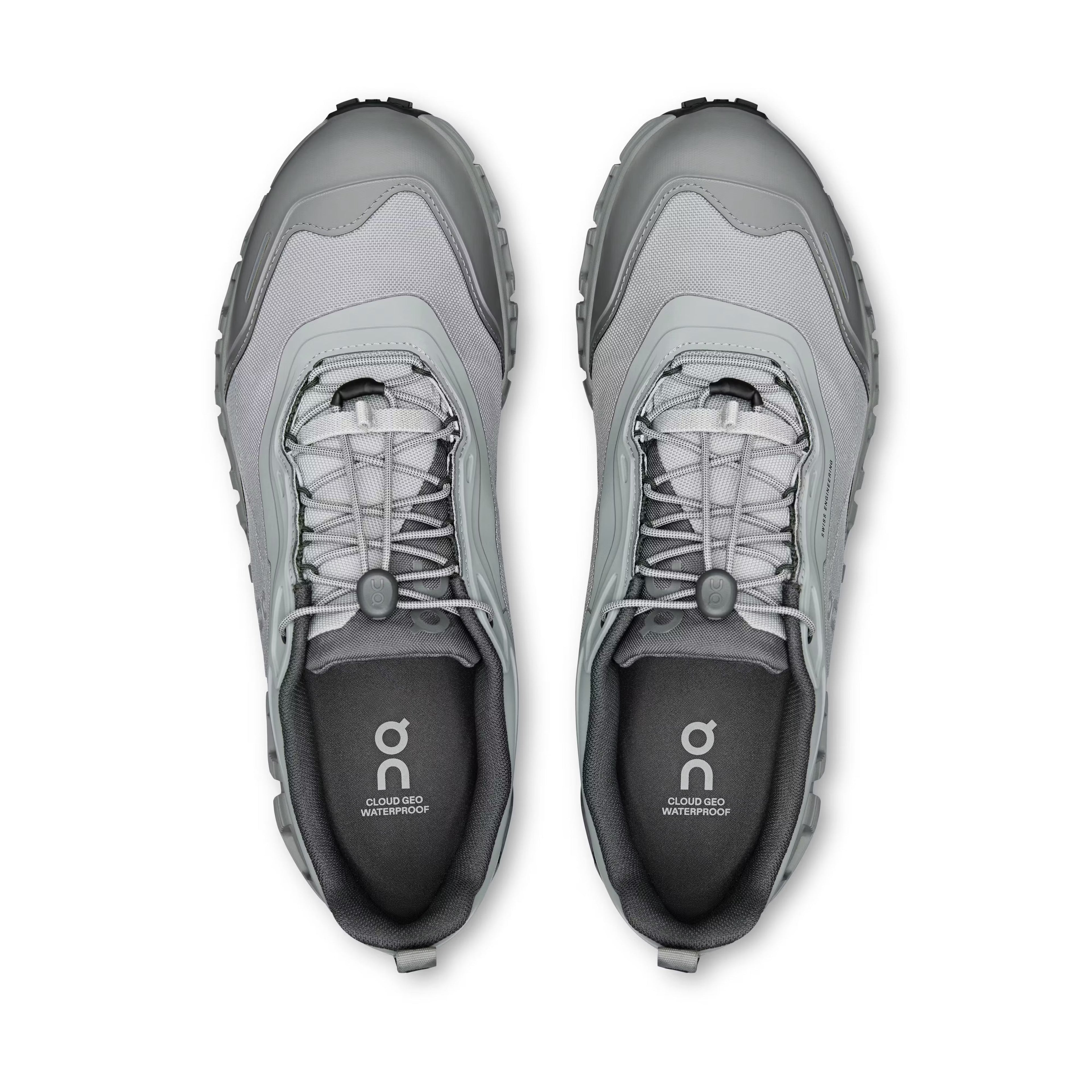 ON Men's Cloud 6 Geo Waterproof Alloy/Alloy