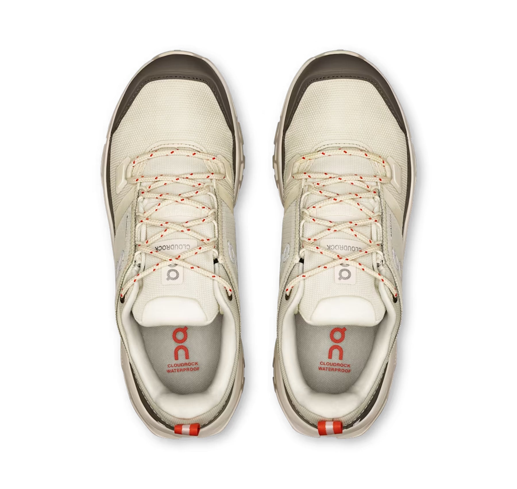 ON Women's Cloudrock Low Waterproof Ivory