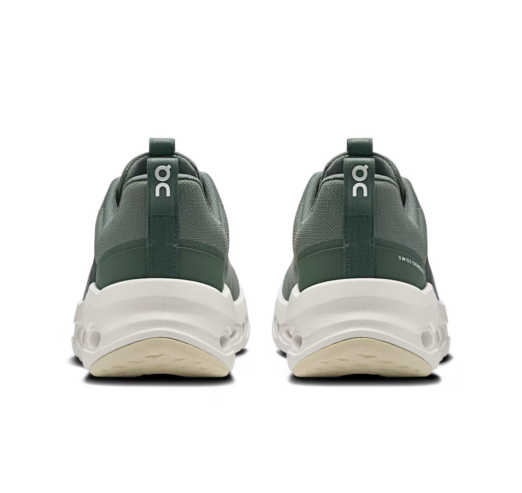 ON Big Kid's Cloudleap Olive/Ghost