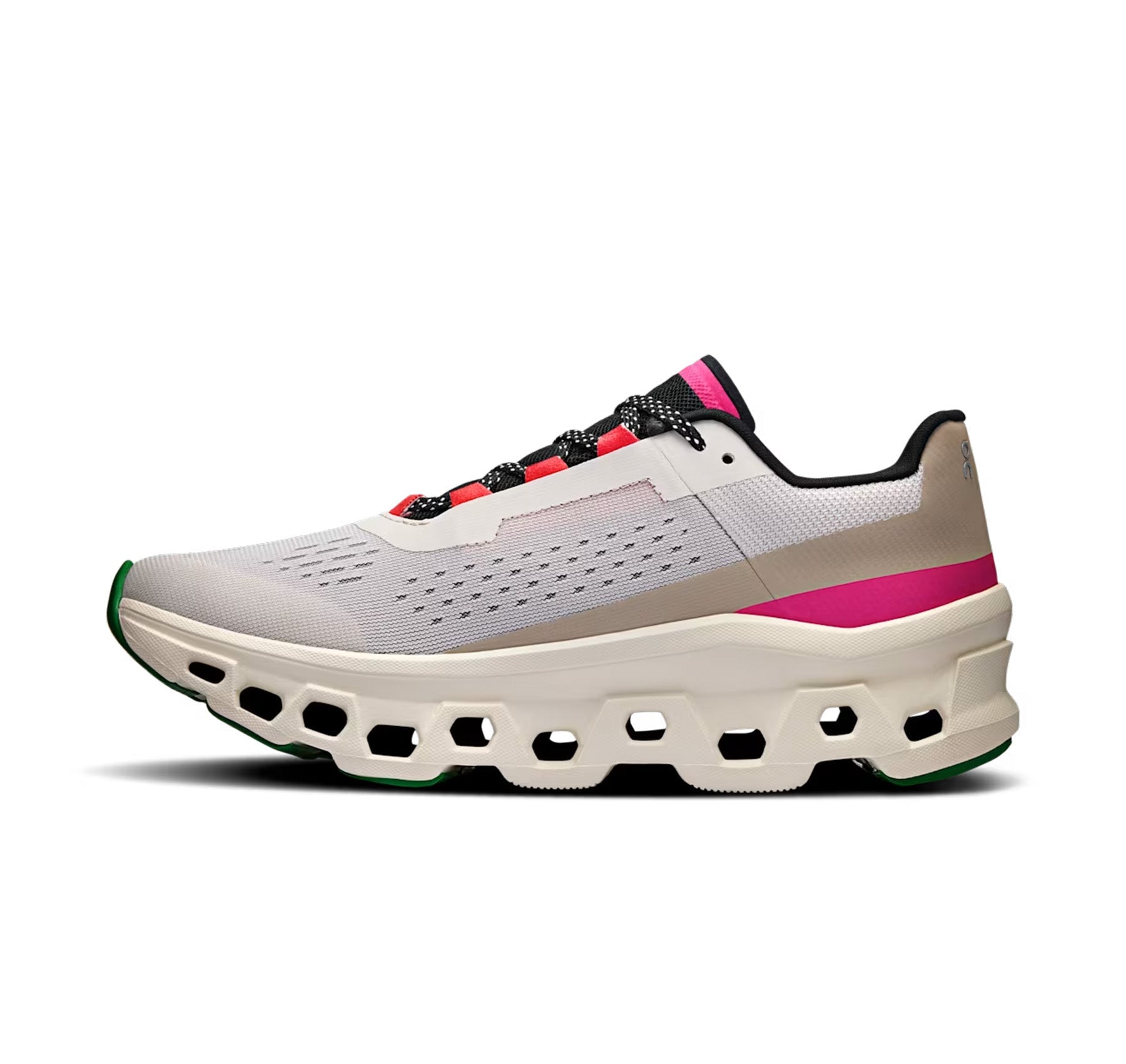 ON Women's Cloudmonster Silver/Ivory
