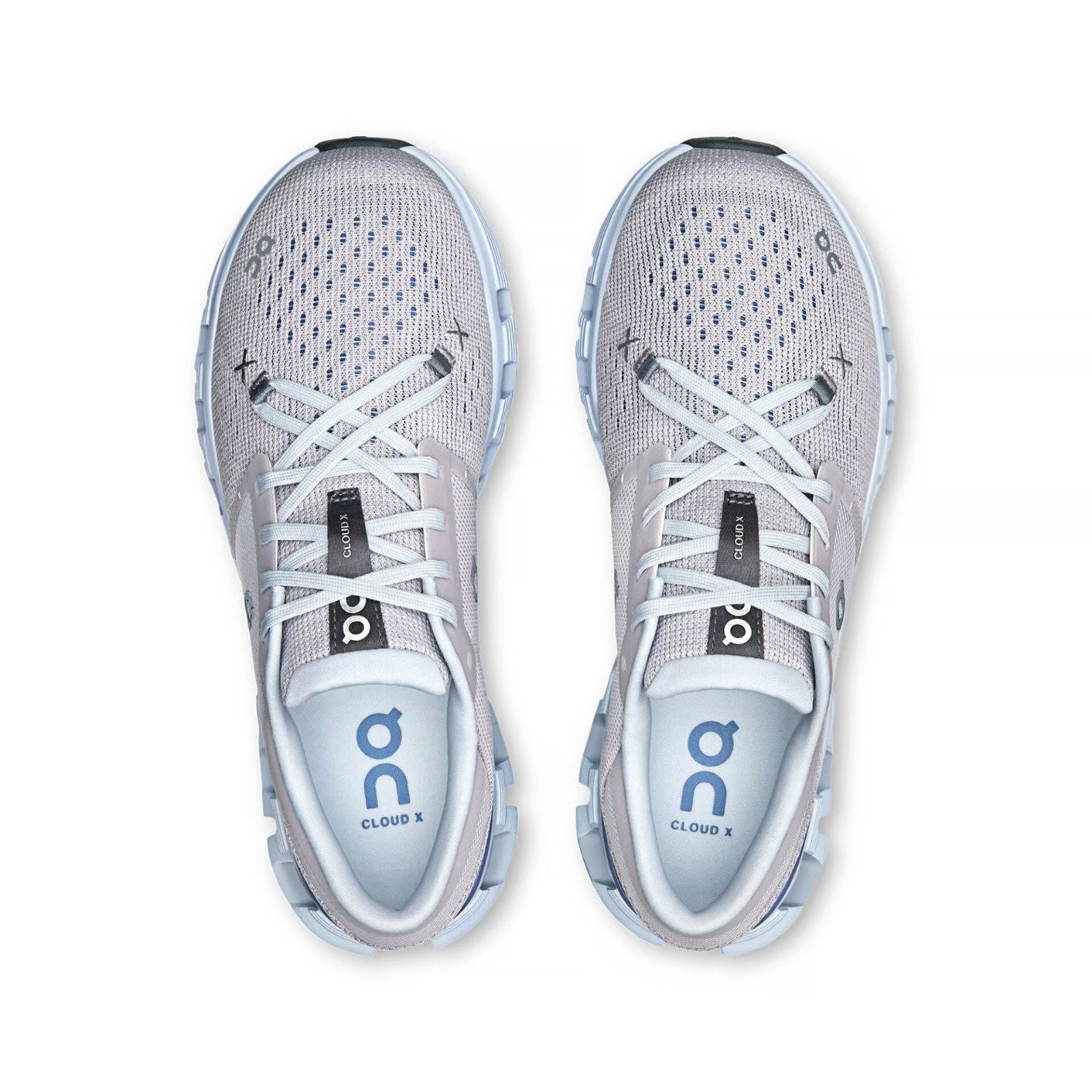 On Running Cloud X 4 Silver Chambray