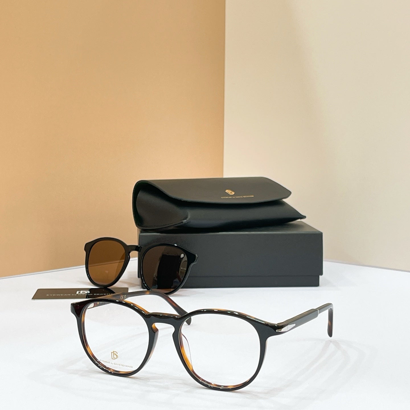 DAVID BECKHAM Eyeglasses DB 1018 Clip-On