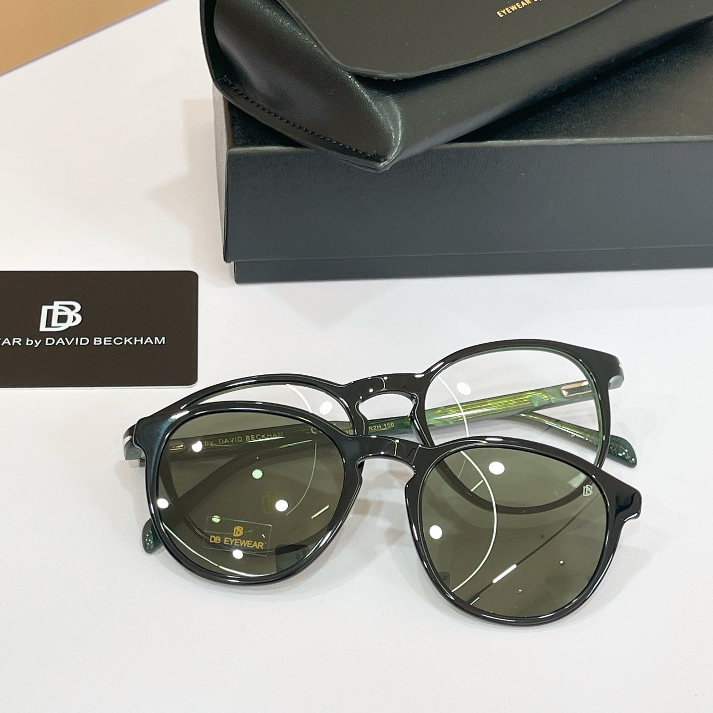 DAVID BECKHAM Eyeglasses DB 1018 Clip-On