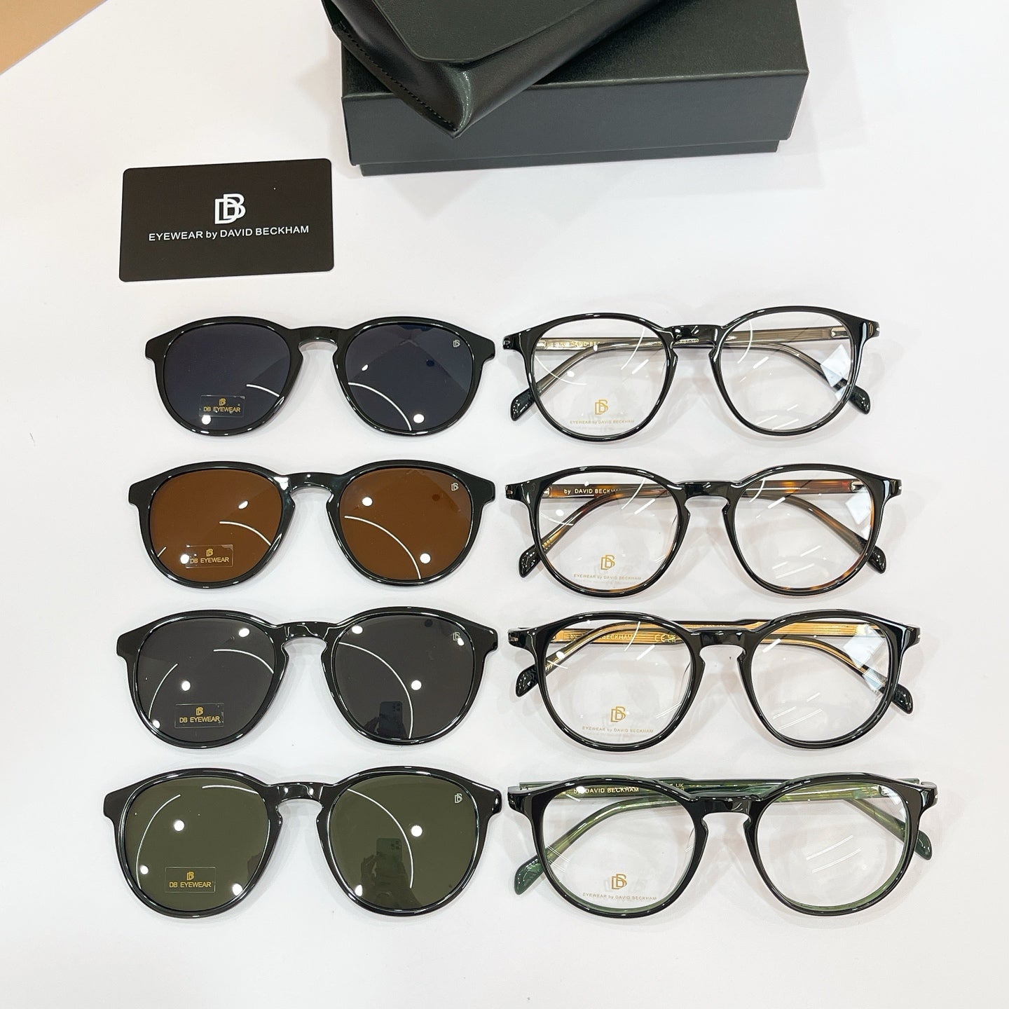 DAVID BECKHAM Eyeglasses DB 1018 Clip-On