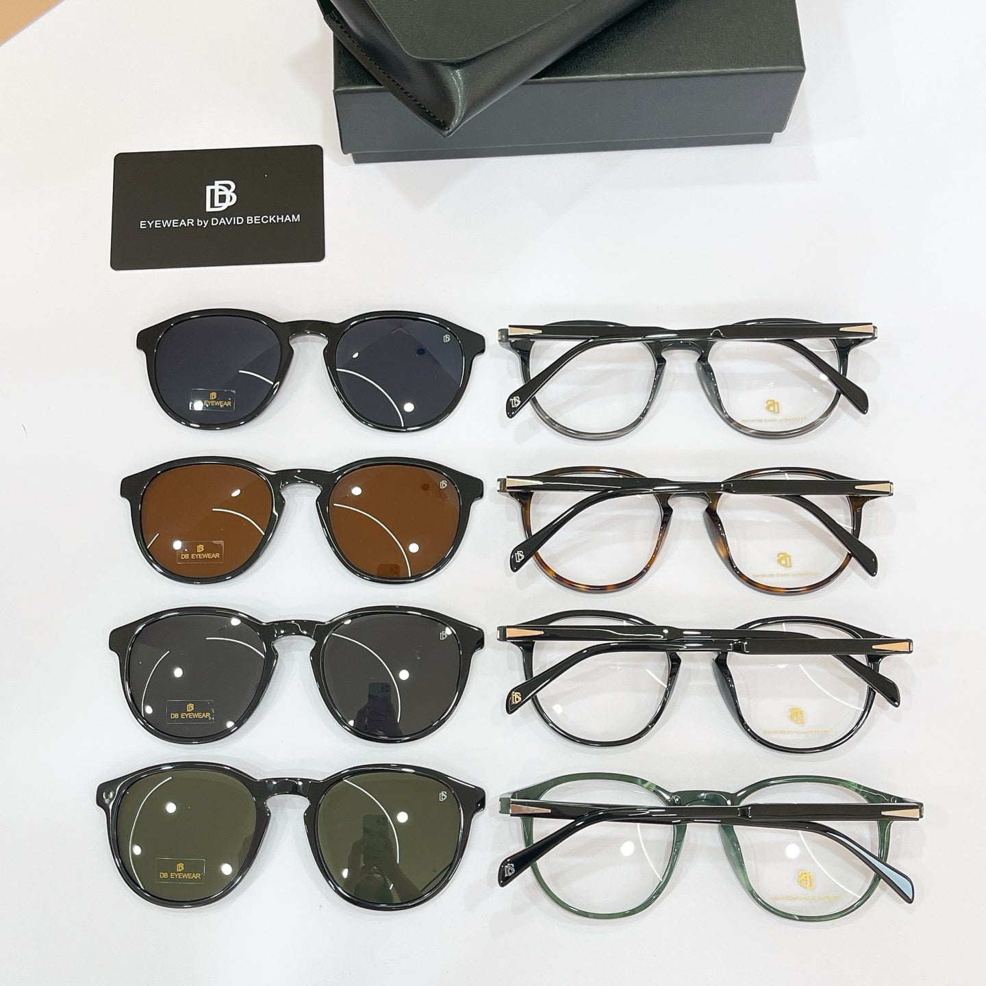 DAVID BECKHAM Eyeglasses DB 1018 Clip-On
