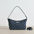 GUCCI Lady Lunetta Denim Shoulder Bag
