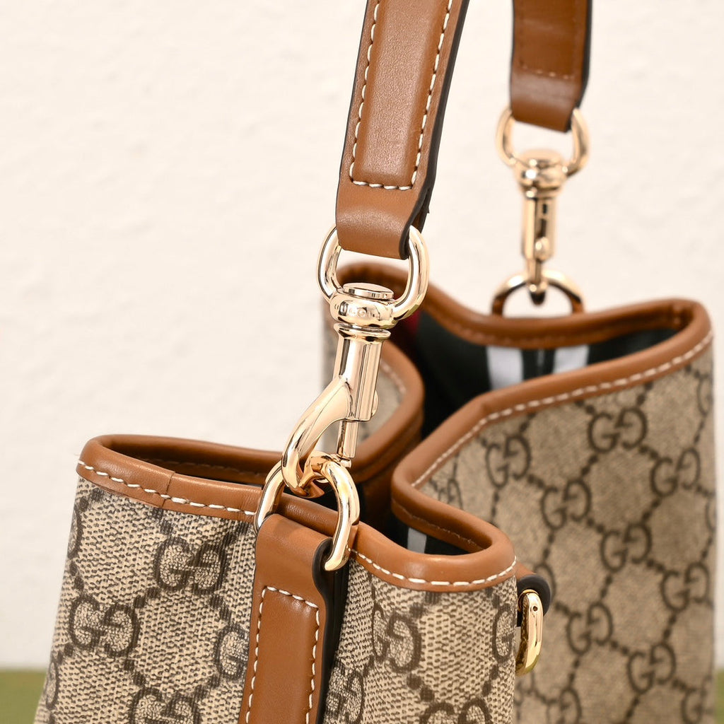 Gucci Emblem Bucket Bag