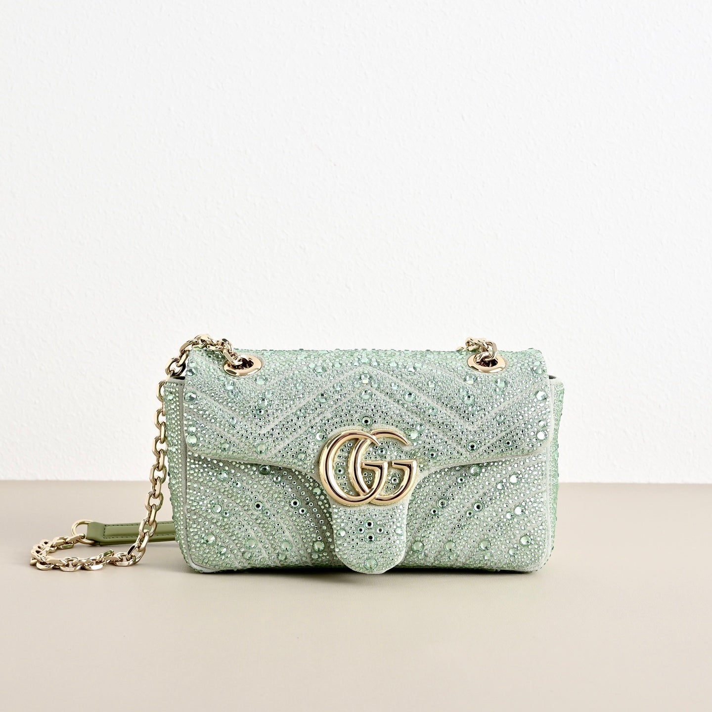 Gucci GG Marmont Crystal Shoulder Bag – 837280