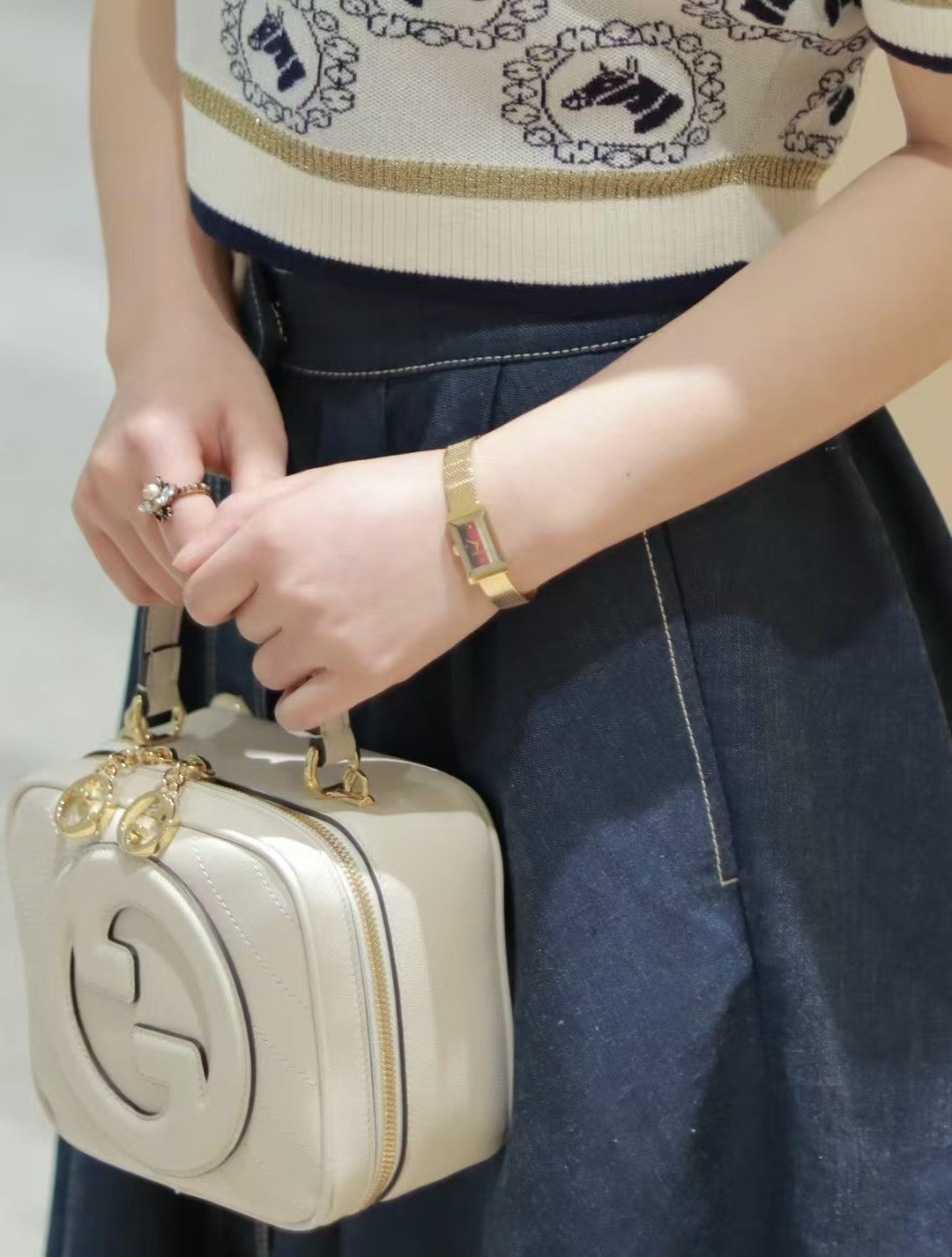 Gucci GG Blondie Mini Tote Bag – 744434