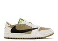 Travis Scott X Air Jordan 1 Low Golf Neutral Olive Everlasting Sneaker